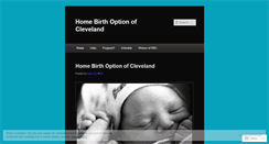 Desktop Screenshot of homebirthcleveland.org